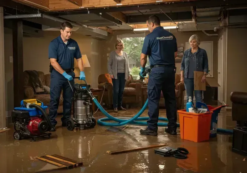 Basement Water Extraction and Removal Techniques process in Stark County, OH